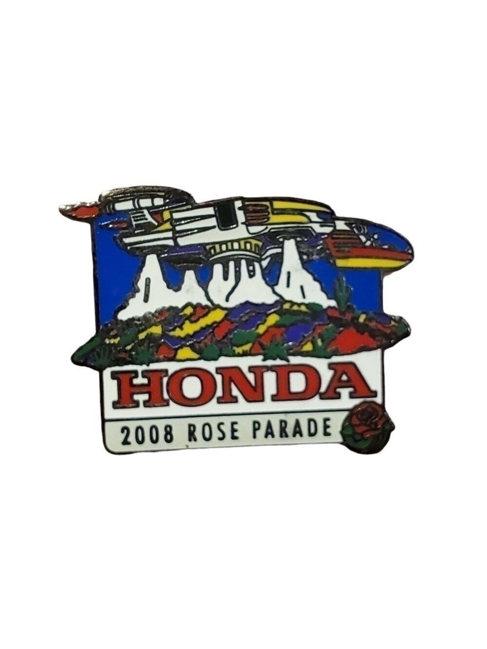 2008 Rose Parade Commemorative HONDA pin pinback